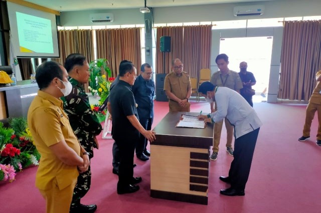 Bersama Pemda, Disperkim Mateng Sosialisasi BSRS  